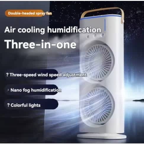 double head fan & cooler mist with humidifier image 2