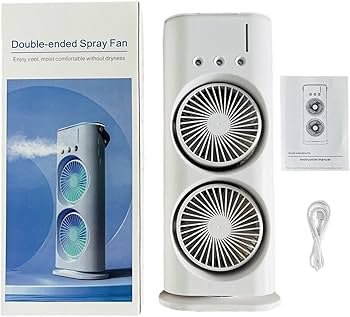 double head fan & cooler mist with humidifier image 4