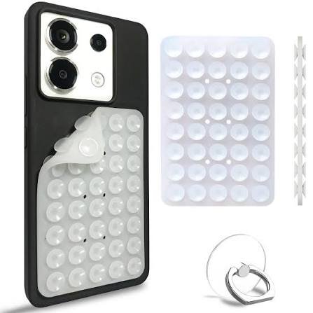 silicone phone holder with double sided suction image 6