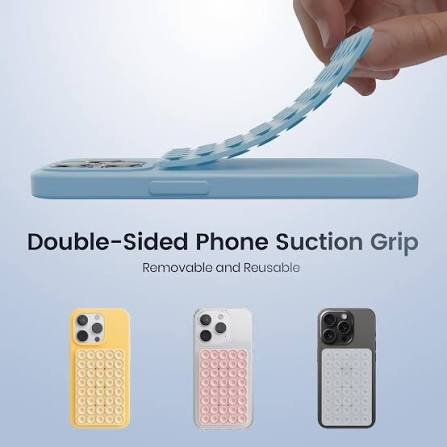 silicone phone holder with double sided suction image 4