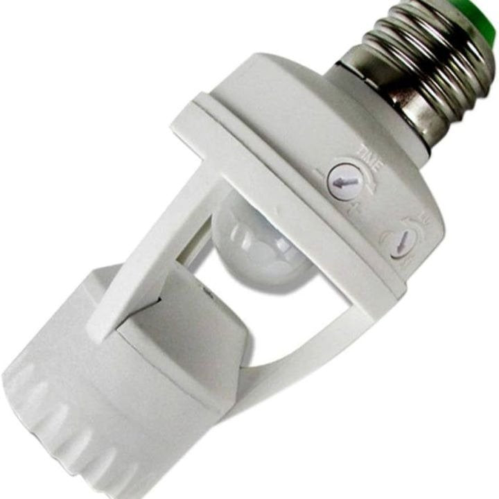 infrared motion sensor led bulb holder (auto on off light control sensor) image 4