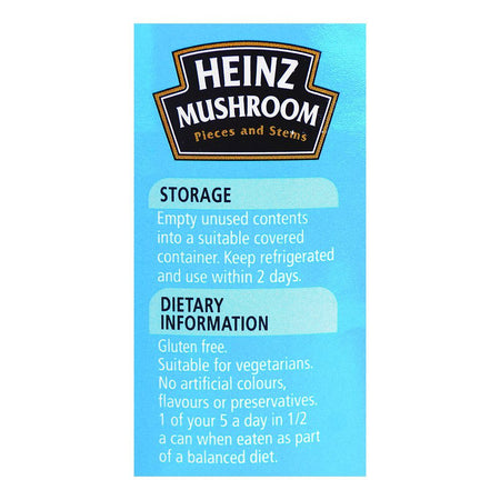 Heinz Mushroom Pieces and Stems Tin, 380g - Image 3