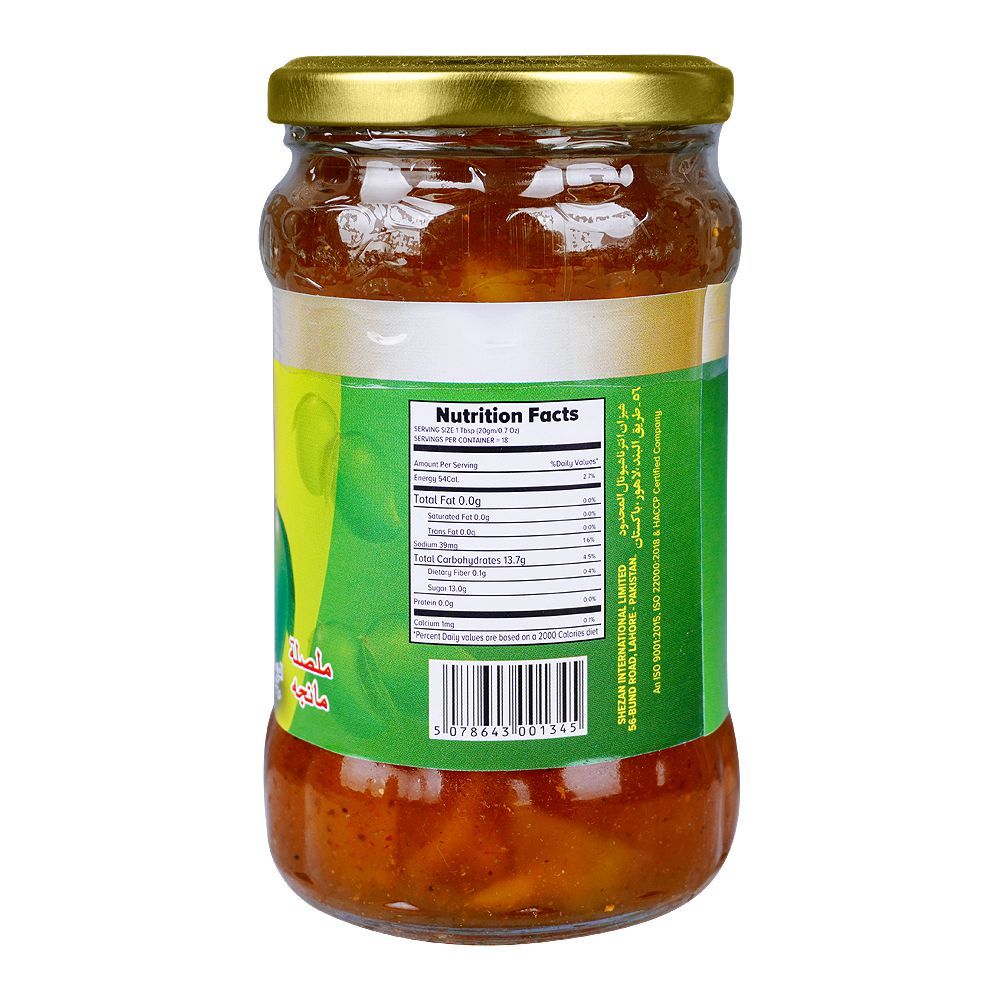 Shezan Mango Chutney, Jar, 360g - Image 2