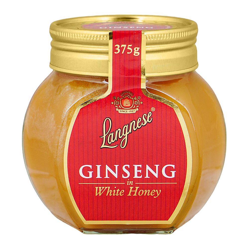 Langnese Ginseng In White Honey, 375g - Main Image