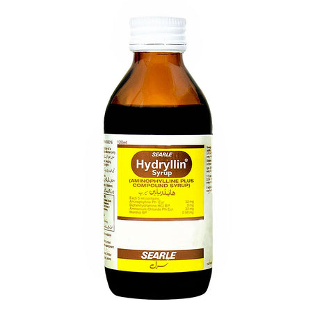 Searle Hydryllin Syrup, 120ml - Main Image