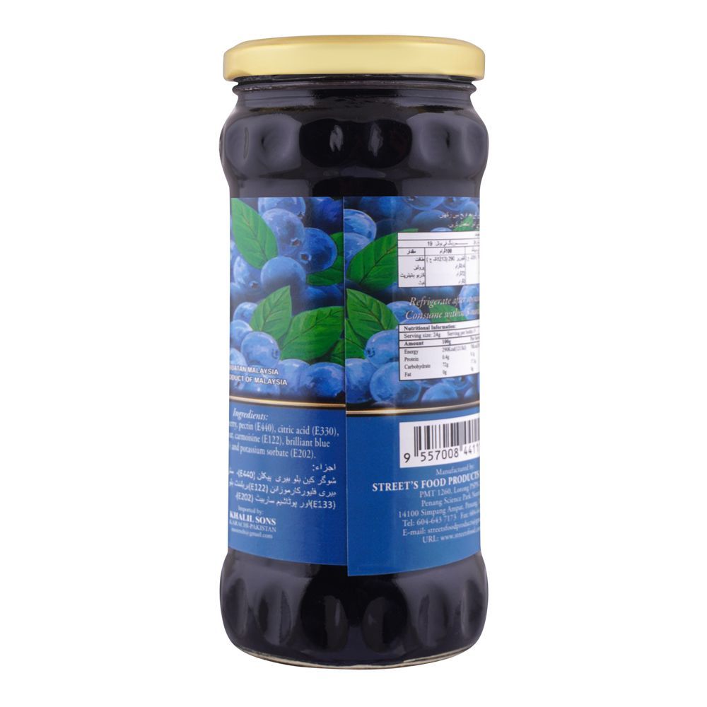 Fruit Tree Blue Berry Jam, 440g - Image 2
