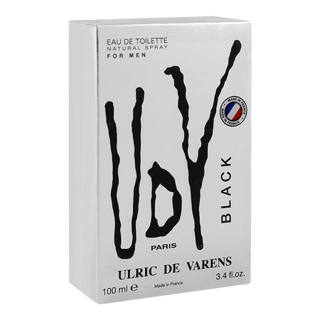 Udv Black For Men, Eau de Toilette, 100ml - Image 2