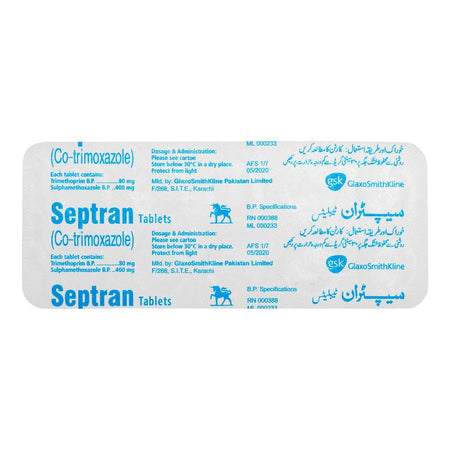 GSK Septran Tablet, 1-Strip - Image 2