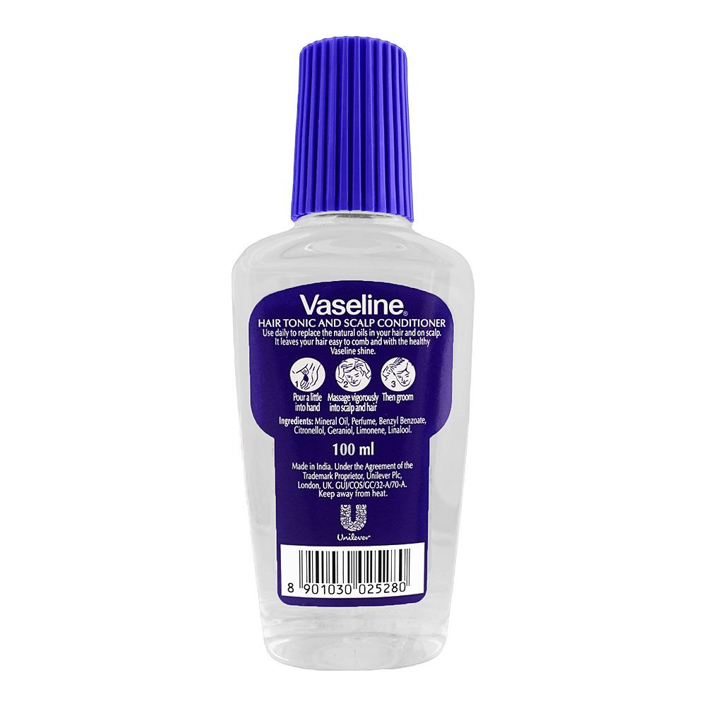 Vaseline Hair Tonic And Scalp Conditioner, 100ml - Image 2