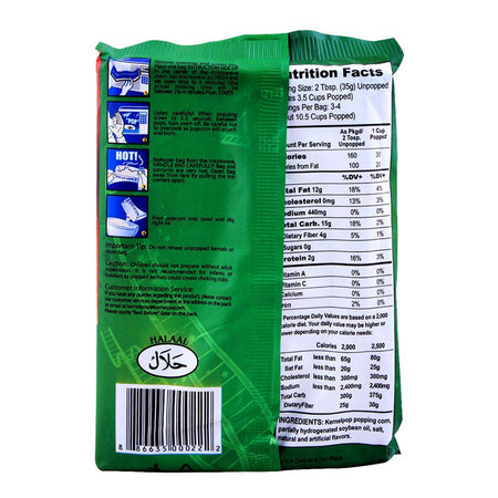KernelPop Popcorn Natural, 90g - Image 2