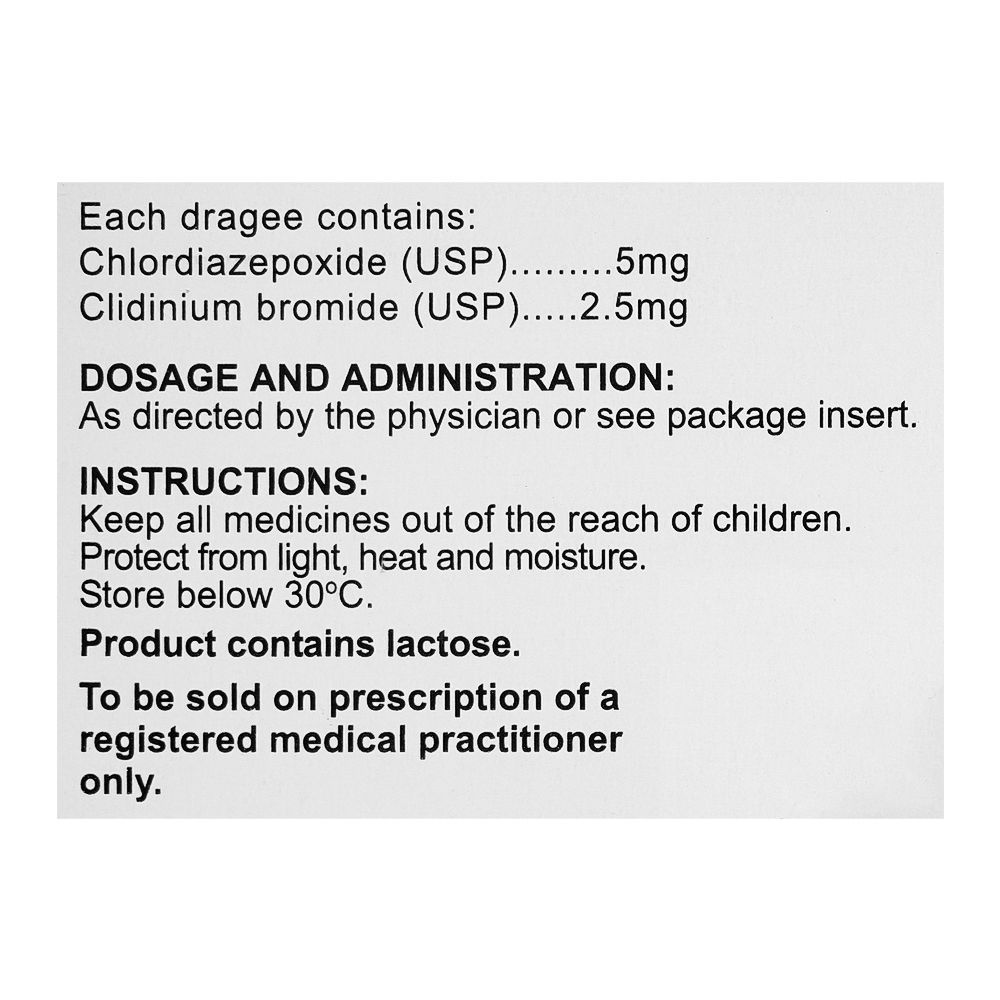 Buy Martin Dow Librax Dragees Strip, 5mg+2.5mg, 10 Tablets – Shopaholic.pk