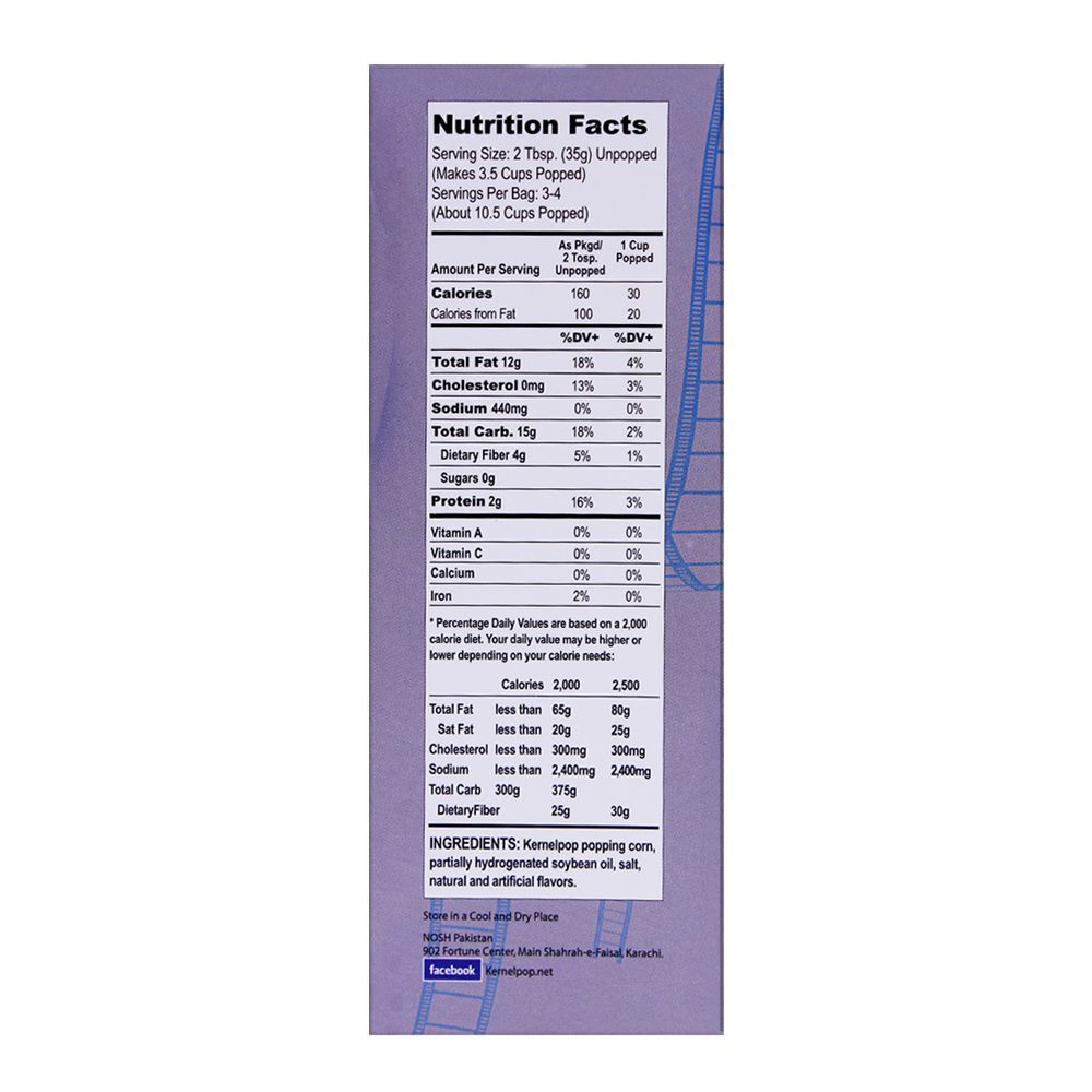 KernelPop Popcorn Salt & Pepper, 3 Packs x 90g - Image 3