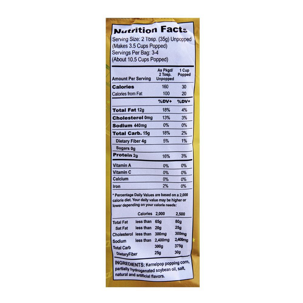 KernelPop Popcorn Butter, 90g - Image 3