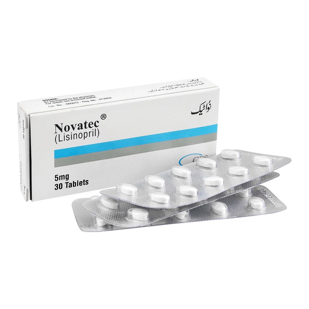 OBS Pharmaceuticals Novatec Tablet, 5mg, 30-Pack - Main Image