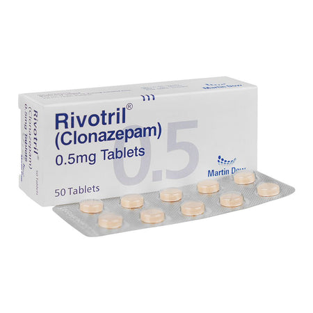 Rivotril Tablets Strip, 0.5mg - Main Image
