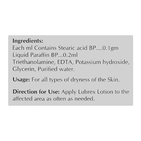 Lubrex Moisturizing Lotion, 60ml - Image 3