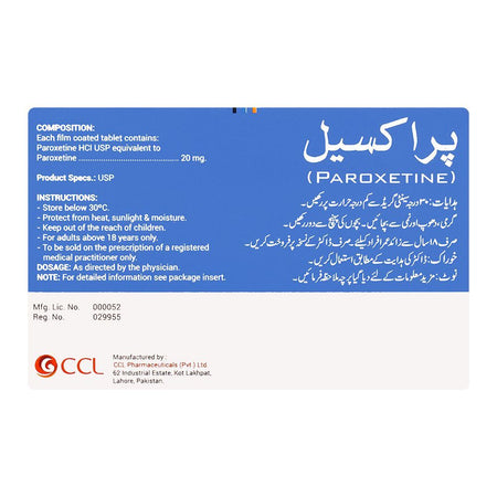 CCL Pharmaceuticals Paraxyl Tablet, 20mg, 10-Pack - Image 2