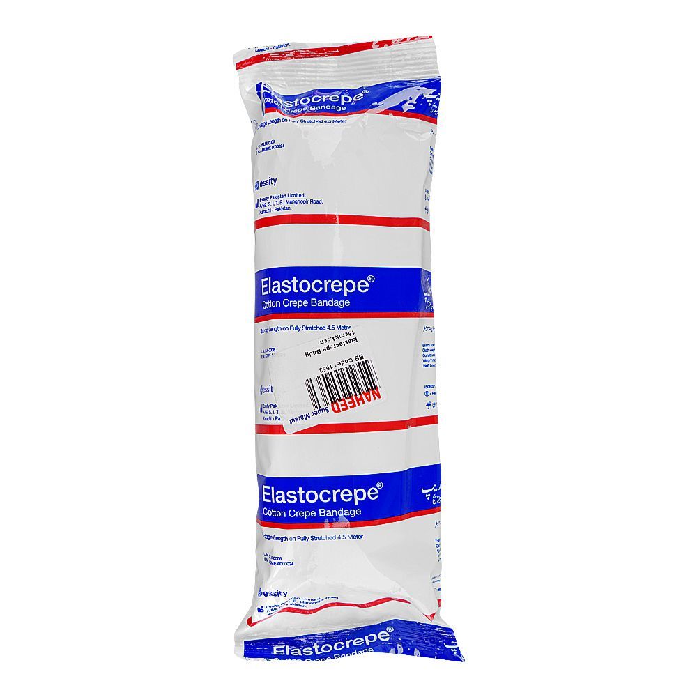 Elastocrape Cotton Crepe Bandages, 15cmx4.5cm - Main Image