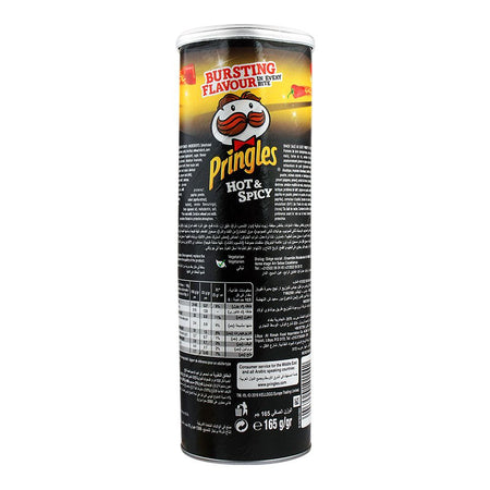 Pringles Potato Crisps, Hot & Spicy Flavor, 165g - Image 2
