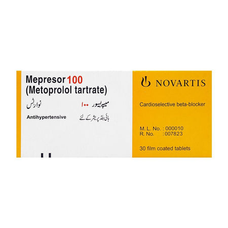 Novartis Pharmaceuticals Mepressor Tablet, 100mg, 30-Pack - Image 2