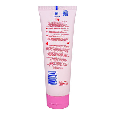Johnson Baby Cream, PH-Balanced, Hypoallergenic & No Added Colorant, 100g - Image 2