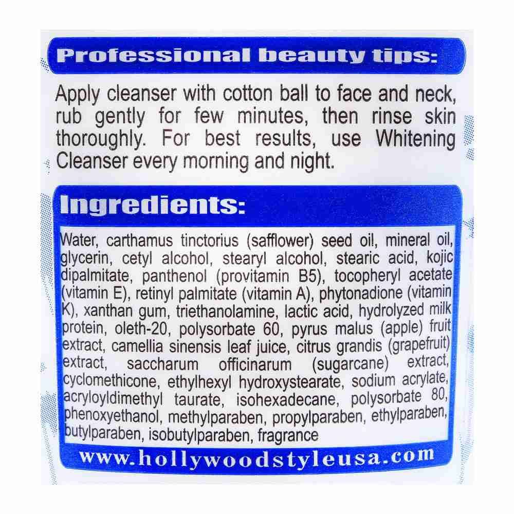 Hollywood Style Facial Whitening Cleanser 150ml - Image 3