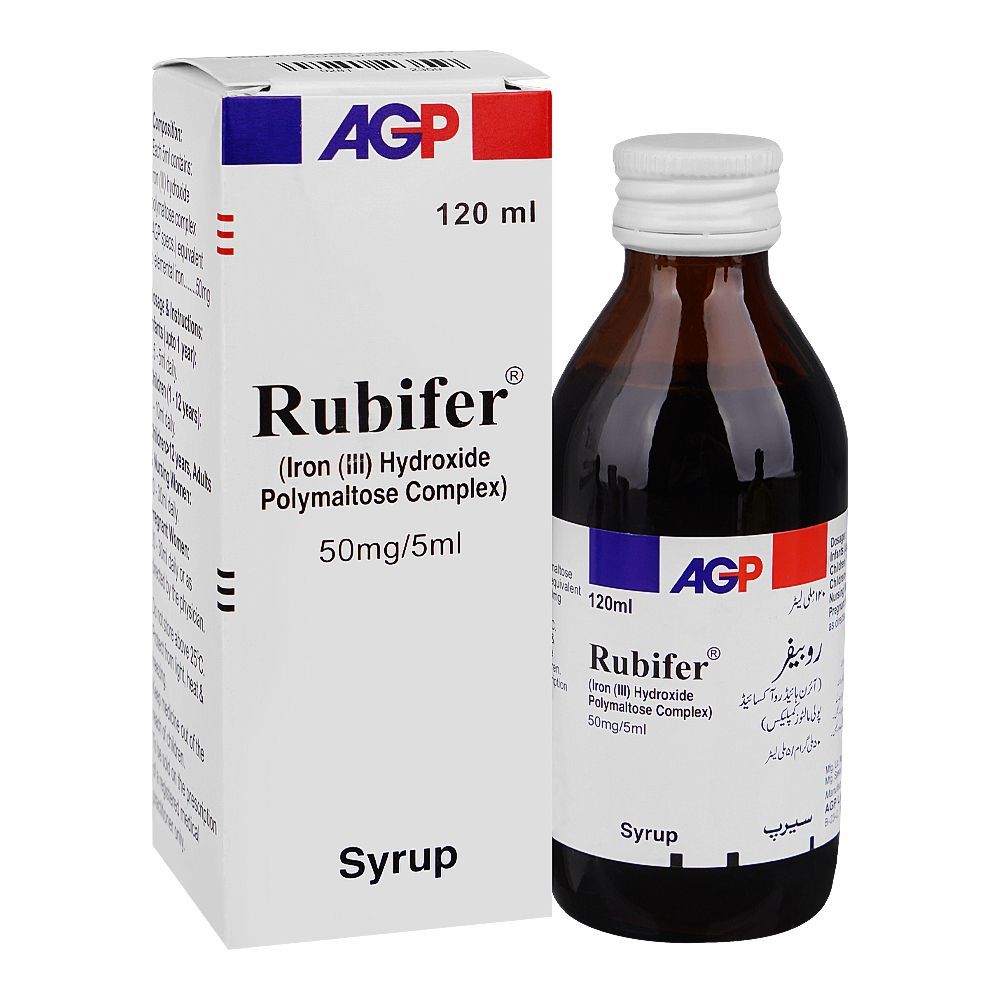Buy Rubifer Syrup, 120ml Online in Pakistan – Shopaholic.pk