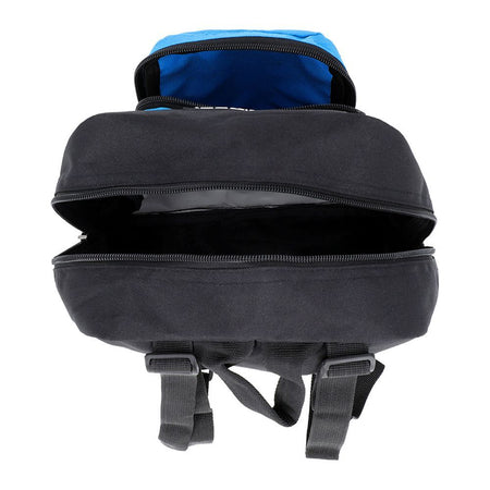 Bembel 13 Inch Mini School Bag, 8 Liters, Black & Sky, 100231 - Image 4