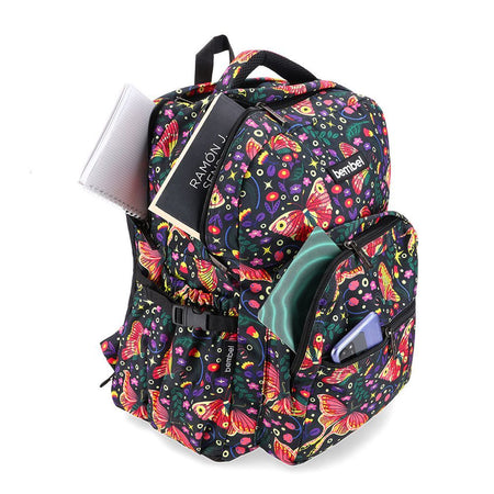 Bembel 18 Inch School Backpack, For 5-8 Grade, 37 Liters, Butterflies, 100234 - Image 5