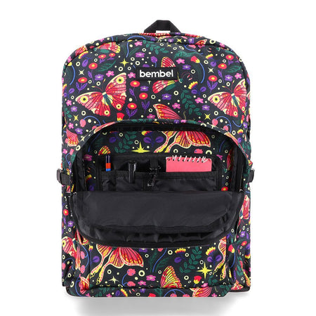 Bembel 18 Inch School Backpack, For 5-8 Grade, 37 Liters, Butterflies, 100234 - Image 6
