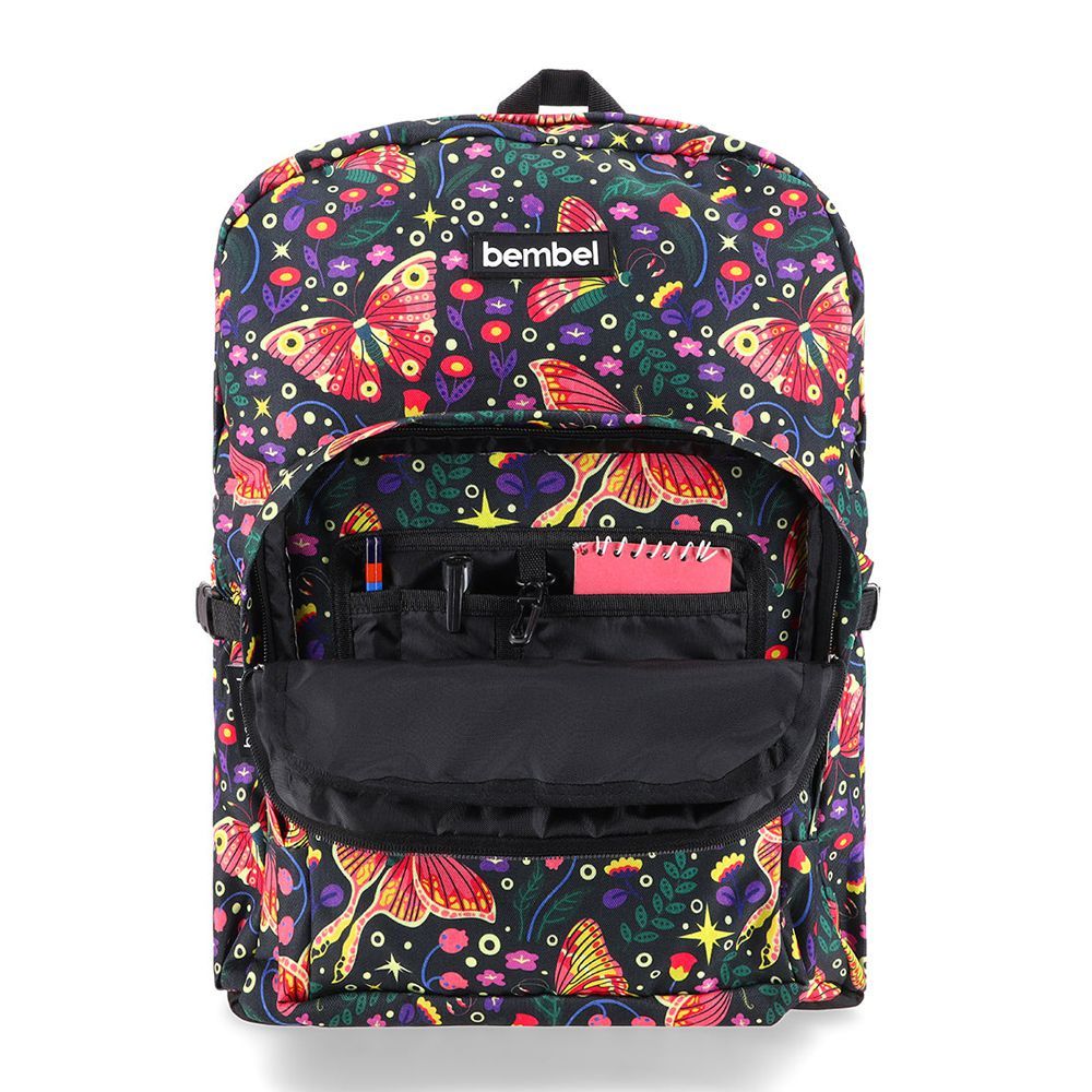 Bembel 18 Inch School Backpack, For 5-8 Grade, 37 Liters, Butterflies, 100234 - Image 6