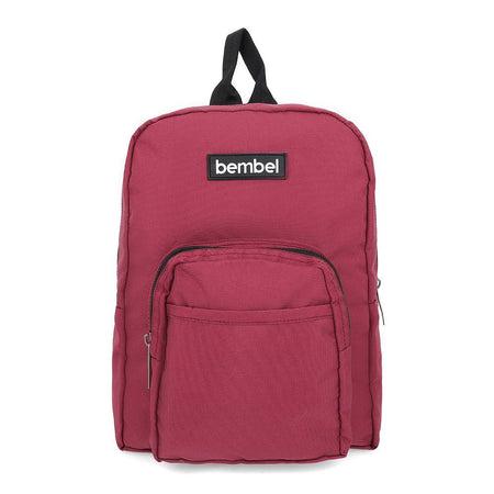Bembel 13 Inch Mini School Bag Solid, 8 Liters, Maroon, 100250 - Main Image