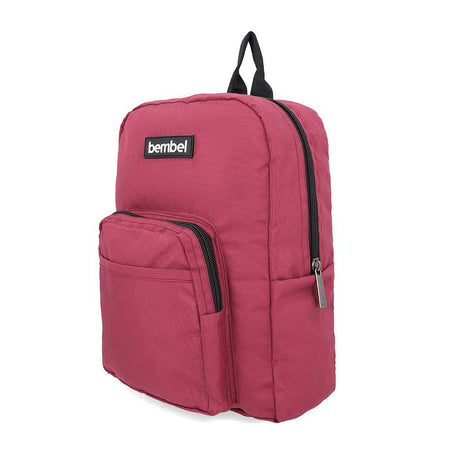 Bembel 13 Inch Mini School Bag Solid, 8 Liters, Maroon, 100250 - Image 2