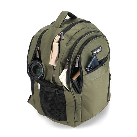 Bembel 19 Inch Basic 2.0 School Bag, For 5-8 Grade, 36 Liters, Army Green, 100253 - Image 3