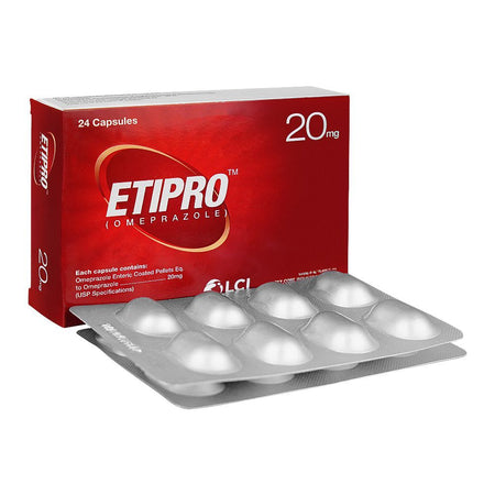 Etipro Capsules Box, 20mg - Main Image