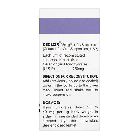 AGP Pharma Ceclor Suspension, 250mg/5ml, 60ml - Image 4