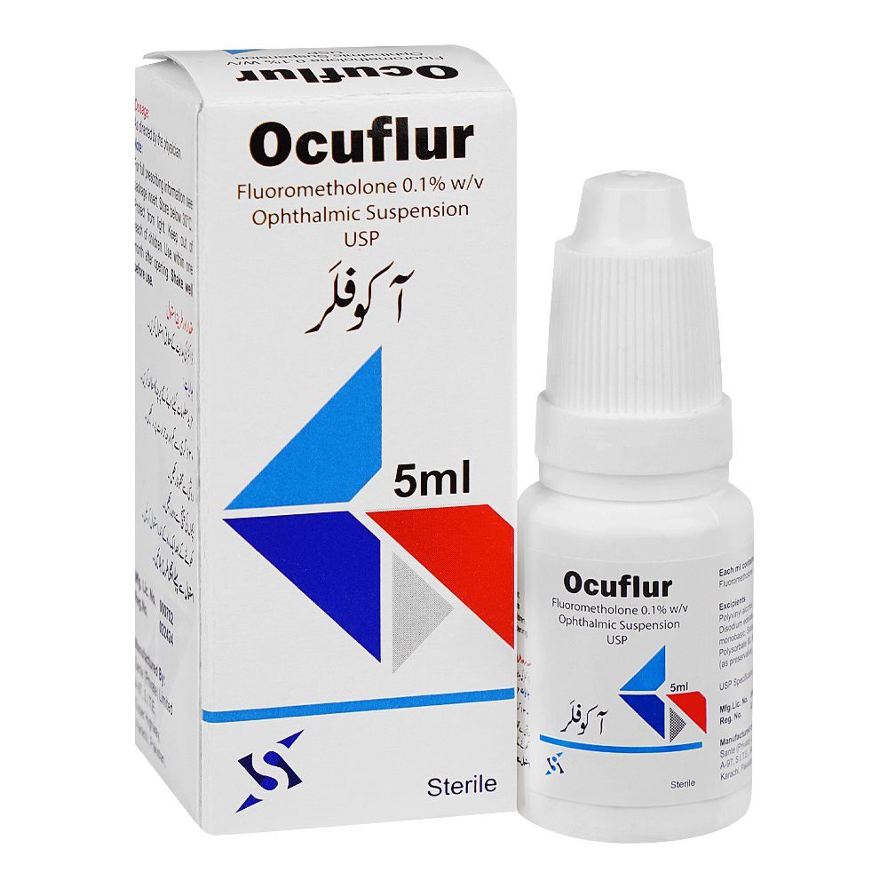 Ocuflur Eye Drops, 5ml - Main Image