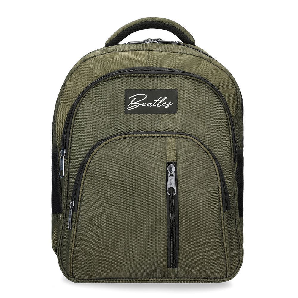 Bembel 17 Inch Classic 2.0 School Bag, For 2-4 Grade, 27 Liters, Army Green, 100273 - Main Image