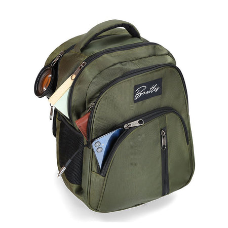 Bembel 17 Inch Classic 2.0 School Bag, For 2-4 Grade, 27 Liters, Army Green, 100273 - Image 4