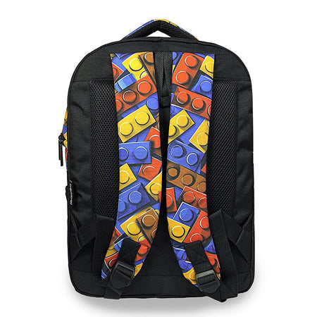 Bembel 16 Inch School Backpack, For 1-3 Grade, 24 Liters, Blocks, 100275 - Image 4