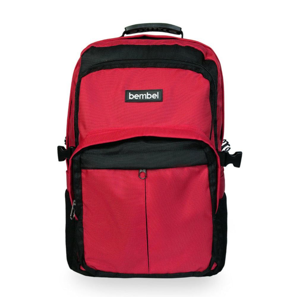Bembel 20 Inch Scool Backpack-Prime, For 5-8 Grade, 38 Liters, Red & Black, 100278 - Main Image