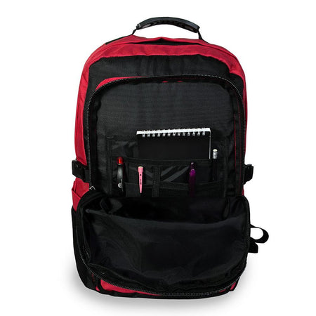 Bembel 20 Inch Scool Backpack-Prime, For 5-8 Grade, 38 Liters, Red & Black, 100278 - Image 6