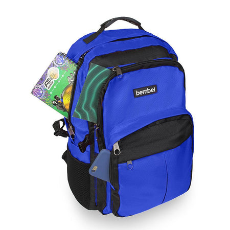 Bembel 20 Inch Scool Backpack-Prime, For 5-8 Grade, 38 Liters, Royal & Black, 100279 - Image 4