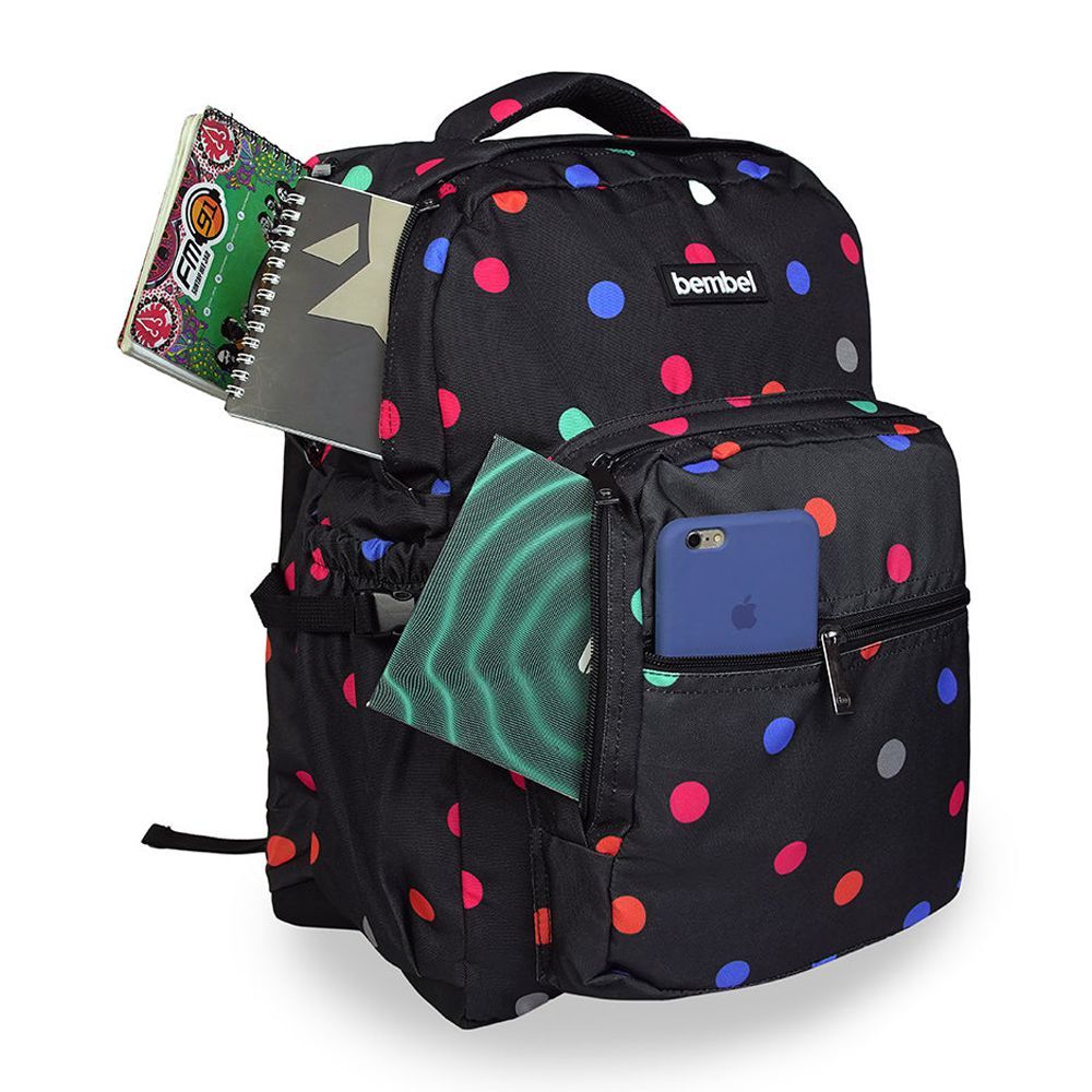 Bembel 18 Inch School Backpack, For 5-8 Grade, 37 Liters, Dots, 100283 - Image 4