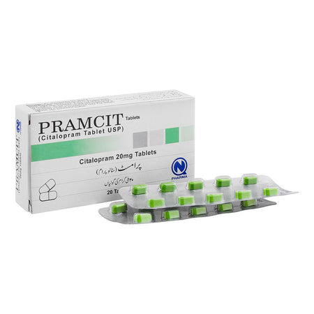 NabiQasim Pramcit Tablet, 20mg, 20-Pack - Main Image