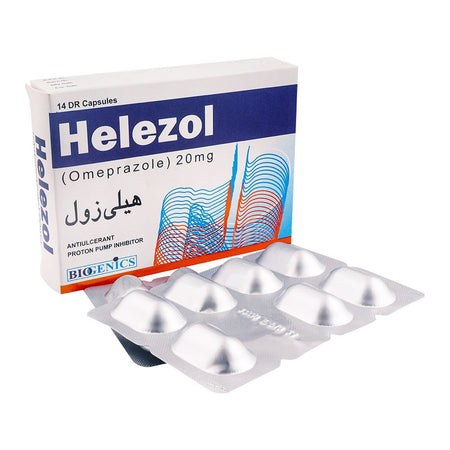 Biogenics Helezol Capsule, 20mg, 14-Pack - Main Image