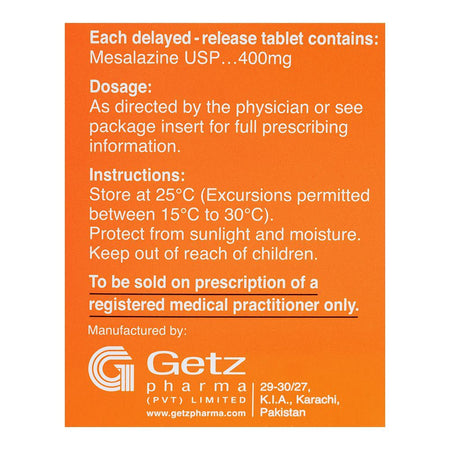 Getz Pharma Masacol Tablets, 30 Tablets - Image 3