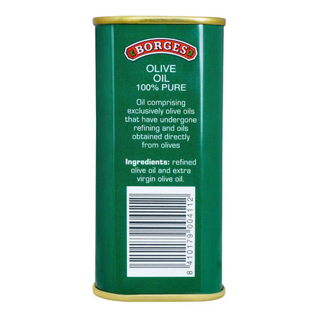 Borges Pure Olive Massage Oil Tin, 100ml - Image 2
