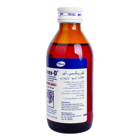 Pfizer Corex D Cough Syrup, 120ml - Image 2