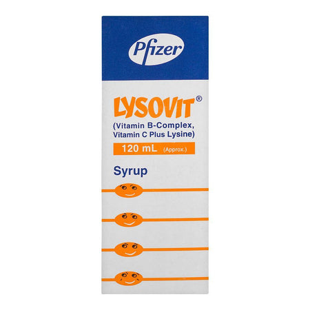 Pfizer Lysovit Syrup, 120ml - Image 2